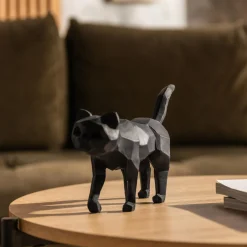 Figurki Dekoracyjne|inny Figurka KOT geometryczny MIX 15 cm