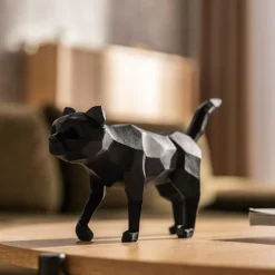 Figurki Dekoracyjne|inny Figurka KOT geometryczny MIX 15 cm