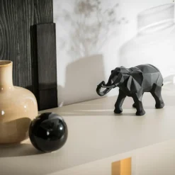 Figurki Dekoracyjne| Figurka SŁOŃ geometryczny 25x15 cm MIX