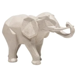 Figurki Dekoracyjne| Figurka SŁOŃ geometryczny 25x15 cm MIX