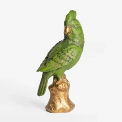 inny Figurka zielona PAPUGA MIX