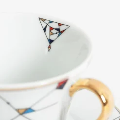 Porcelana Bogucice Filiżanka ze spodkiem ARLEKIN 250 ml