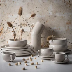 inny Filiżanka ze spodkiem ceramiczna 100 ml EYO