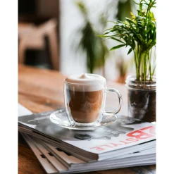 Filiżanki I Spodki| Filiżanki termiczne AMO 250 ml ze spodkami, kpl. 2 szt.