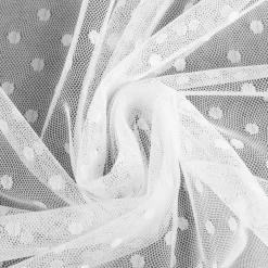 Firany, Zasłony I Akcesoria|Eurofirany Firana do salon biała JULITA 135x250 cm