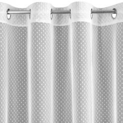 Firany, Zasłony I Akcesoria|Eurofirany Firana do salon biała JULITA 135x250 cm