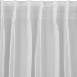 Firany, Zasłony I Akcesoria|Eurofirany Firana do salonu biała SIMONE 300x300 cm