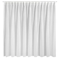 Firany, Zasłony I Akcesoria|Eurofirany Firana do salonu biała SIMONE 300x170 cm