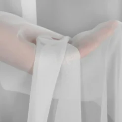 Firany, Zasłony I Akcesoria|Eurofirany Firana do salonu biała SIMONE 300x170 cm