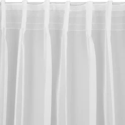 Firany, Zasłony I Akcesoria|Eurofirany Firana do salonu biała SIMONE 300x170 cm