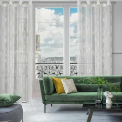 Firany, Zasłony I Akcesoria|Eurofirany Firana do salonu glamour CAPRI 140x250 cm