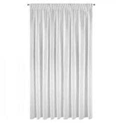 Eurofirany Firana do salonu na taśmie biała ESEL350x250 cm