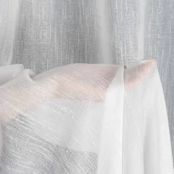 Eurofirany Firana na przelotkach biała ANIA 140x250 cm