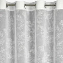 Eurofirany Firana na przelotkach biała POLI 140x250 cm