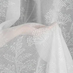 Eurofirany Firana na przelotkach biała POLI 140x250 cm