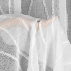 Eurofirany Firana na przelotkach biała FELICJA 140x250 cm