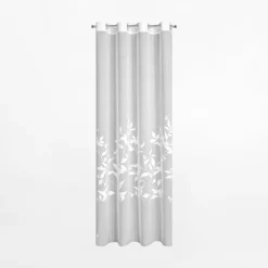 Eurofirany Firana na przelotkach biała ESTELLA 140x250 cm