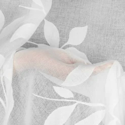 Eurofirany Firana na przelotkach biała ESTELLA 140x250 cm