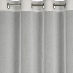 Eurofirany Firana na przelotkach kremowa ABBIE 140x250 cm