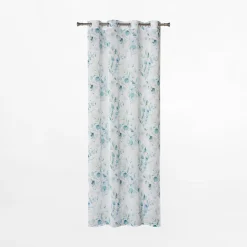 inny Firana na przelotkach niebiesko-biała ALPINA 140x260 cm