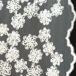 Firany, Zasłony I Akcesoria|Eurofirany Firana na taśmie biała DAISY 130x270 cm