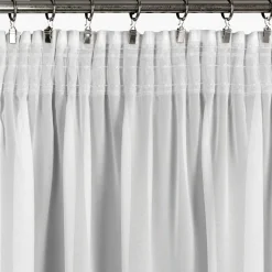 Firany, Zasłony I Akcesoria|Eurofirany Firana na taśmie biała DEBRA 300x270 cm