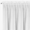 Firany, Zasłony I Akcesoria|Eurofirany Firana na taśmie biała TULSA 140x270 cm