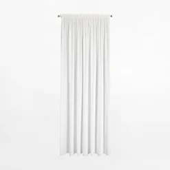 Firany, Zasłony I Akcesoria|Eurofirany Firana na taśmie biala DEBRA 140x270 cm