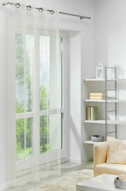 Firany, Zasłony I Akcesoria| Firana REDA na przelotkach 140x245 cm