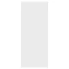 Blendy, Formatki I Cokoły|Qubik Formatka wiszaca PIANTA 34,5x98,5 biały, wysoki połysk