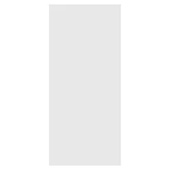 Blendy, Formatki I Cokoły|Qubik Formatka wisząca SALSA 34,5x77 biały połysk