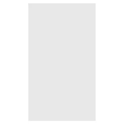 Qubik Formatka wisząca SALSA 34,5x60 biały połysk