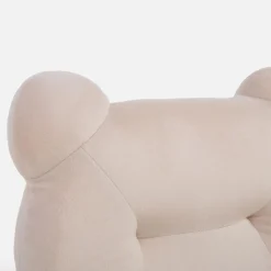 Pufy Dla Dzieci|Stoliki I Krzesła Dla Dzieci|inny Fotel AKUKA w kształcie misia jasny beż