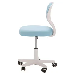Fotele I Krzesła Do Biurka Dla Dzieci|Fotele Biurowe Dziecięce| Fotel biurowy błękitno-biały MELLODY