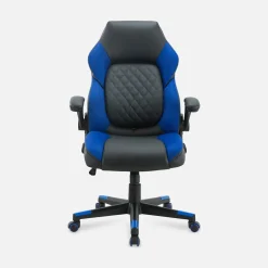 Dzieci Fotel biurowy czarno-niebieski MYSTICE