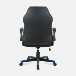 Dzieci Fotel biurowy czarno-niebieski MYSTICE