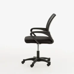 Fotele Biurowe| Fotel biurowy czarny LINERTA