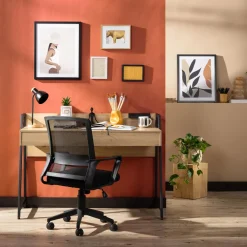 Dzieci Fotel biurowy czarny UUBI