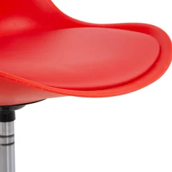 Fotele I Krzesła Do Biurka Dla Dzieci|Fotele Biurowe Dziecięce| Fotel biurowy czerwony CHUBBY