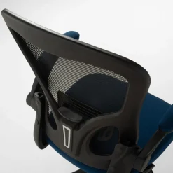 Dzieci Fotel biurowy granatowo-czarny SARBIENO