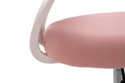 Fotele I Krzesła Do Biurka Dla Dzieci|Fotele Biurowe Dziecięce| Fotel biurowy różowo-biały MELLODY