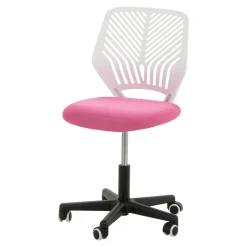 Fotele I Krzesła Do Biurka Dla Dzieci|Fotele Biurowe Dziecięce| Fotel biurowy różowo-biały MINISIT