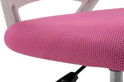 Fotele I Krzesła Do Biurka Dla Dzieci|Fotele Biurowe Dziecięce| Fotel biurowy różowo-biały MINISIT