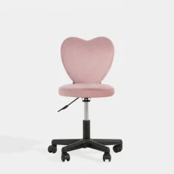 Fotele I Krzesła Do Biurka Dla Dzieci|Fotele Biurowe Dziecięce| Fotel biurowy serce różowy LOVIN