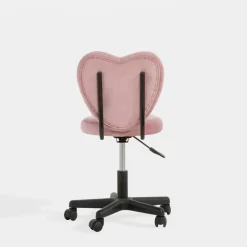 Fotele I Krzesła Do Biurka Dla Dzieci|Fotele Biurowe Dziecięce| Fotel biurowy serce różowy LOVIN