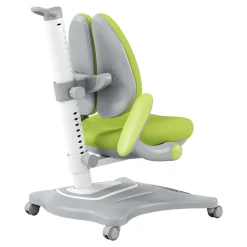 Dzieci Fotel biurowy z regulacją zielony RYTHMUSE