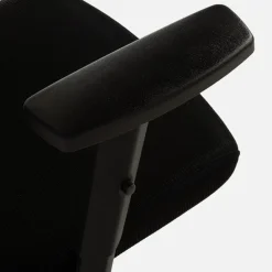 Dzieci inny Fotel biurowy z regulacją czarny ORPEUS