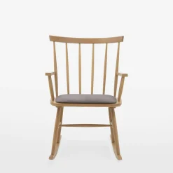 Krzesła|Fameg Fotel bujany drewniany ROKANDI