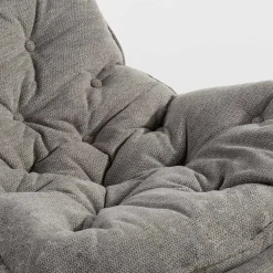 Fotele Wypoczynkowe|inny Fotel bujany jasnoszary DYNI