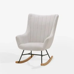 Fotel bujany jasnoszary MOGDO